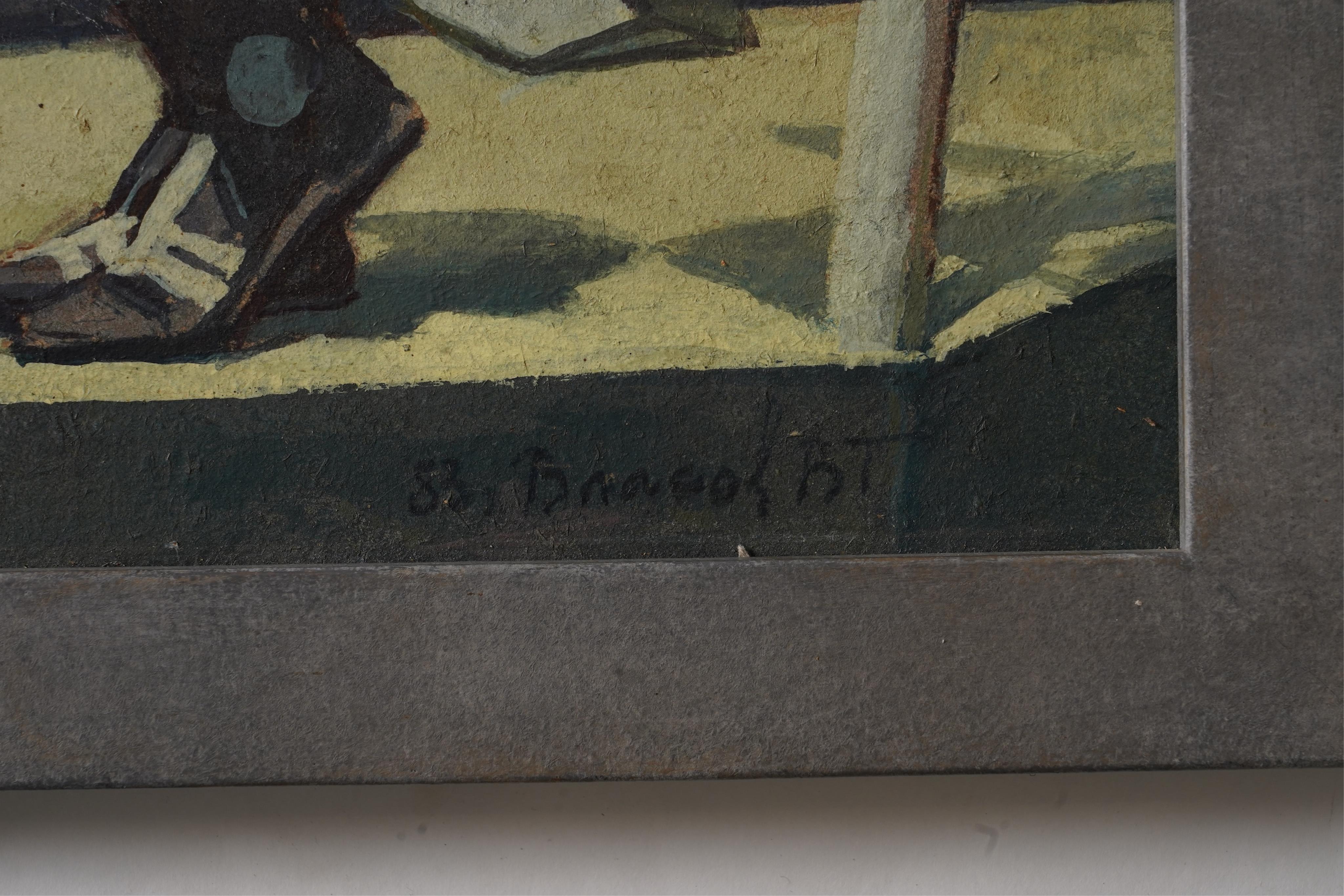 Vladimir Grigorevich Vlasov, Russian 1927-1999, 'Knock Out'